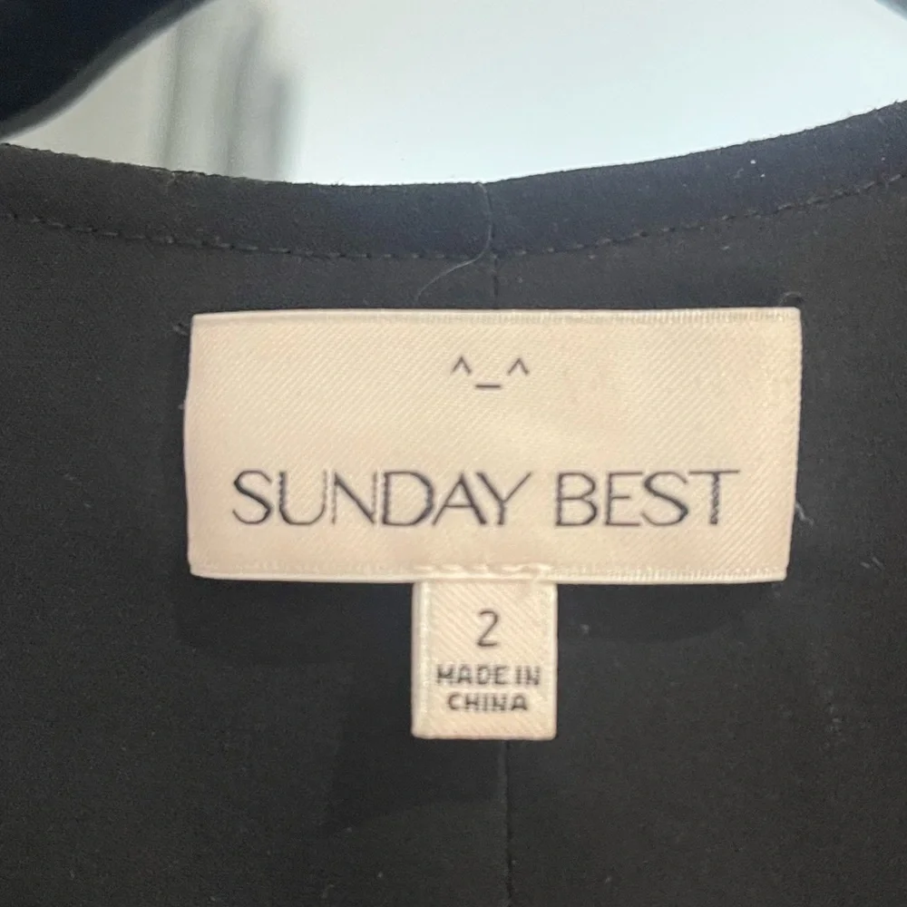 Sunday Best Size 2 Black Mini Dress - Picture 5 of 5